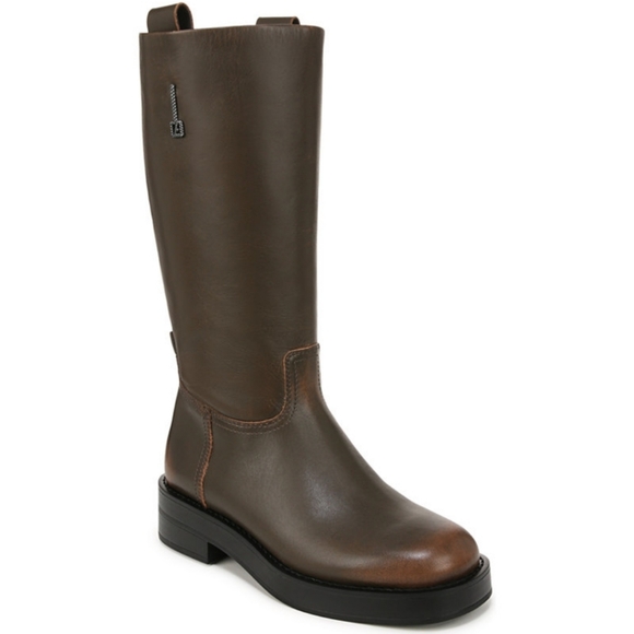 Franco Sarto Women's Trevi Brown Leather Boots Size 5.5 - Picture 1 of 9